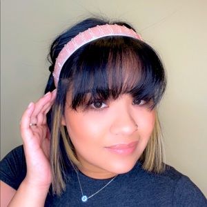 New! Crystal flat headband